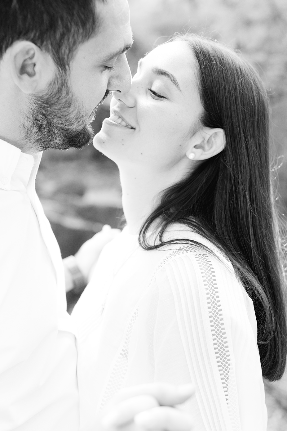 Romantic engagement photo session